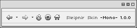 Sleipnir Skin -Mono- 1.0.0 正式版リリース！